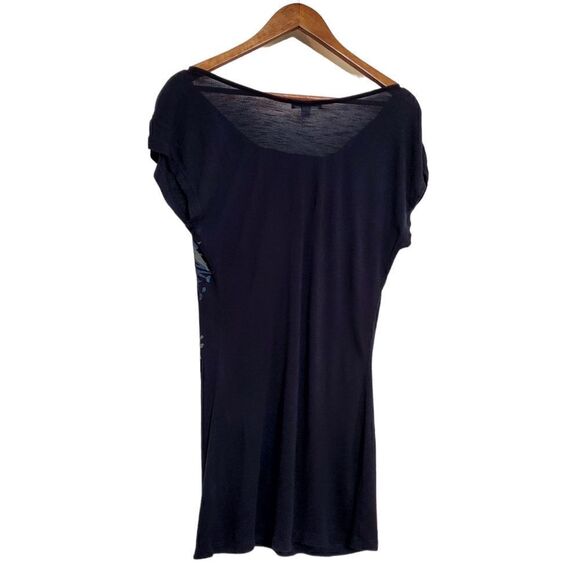 JohnPaulRichard Floral Semi-Sheer Rayon Mini Dress Size Small - Picture 8 of 15